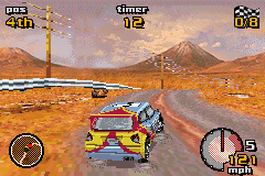 Top Gear Rally screenshot 4 for GameBoy Advance
